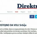 Fašizam Đilasovih medija Skandalozan tekst osvanuo u opozicionom mediju