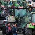 Poljoprivrednici traktorima blokirali prilaz aerodromu u Belgiji