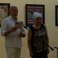 Ornamenti manastira Hilandar na slikama Nele Horvat u SKC "Sveti Sava" u Subotici