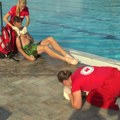 Pokazna vežba spasavanja na bazenima u Kragujevcu povodom 25. jula