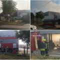 (Video) Dve osobe povređene, goreo magacin u Novom Sadu! Svedoci čuli detonacije, na terenu sve raspoložive vatrogasne ekipe
