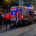 Noć u Beogradu: Motociklista teško povređen u saobraćajnoj nesreći, prevezen u Urgentni centar