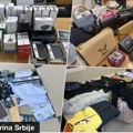 Carinici zaplenili raznu robu vrednu 140.000 evra: Cipele, nakit, garderoba, razni uređaji, evo šta je sve oduzeto na…