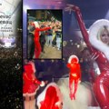 Jelena Karleuša u Kragujevcu uletela u masu: Grlila se i slikala sa publikom, lete ruže i plišane igračke na sve strane…