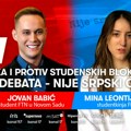 Danas na "Blic" TV: U emisiji "Nije srpski ćutati" o studentskim blokadama iz dva ugla