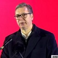 "Nije onima koji su organizovali rušenje Cilj rušenje mene, već Srbije" Vučić: Hvala što se ne plašite