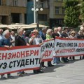Beograd: Podrška penzionerskih sindikata studentskim zahtevima