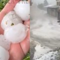 Bujice nose sve pred sobom, led lomio stakla! Nezapamćeno nevreme pogodilo Tirol: Bagerima uklanjali slojeve leda, snažan…