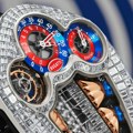 Ekskluzivni Bugatti sat: 328 dijamanata i minijaturni motor u belom zlatu