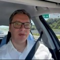 (VIDEO) Ko je Jare, a ko Paja: Vučić provozao Malog obilaznicom i našao zamerke