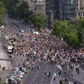 Održan deveti protest „Srbija protiv nasilja“