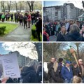 Zborovi i protesti građana u Srbiji – 25. mart