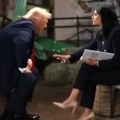 Tramp napustio intervju; voditeljki rekao da je „ili pokvarena, ili glupa"