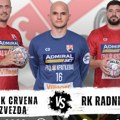 Rukometaši Radničkog 2. oktobra gostuju Crvenoj zvezdi u Šumicama