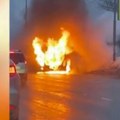 Buktinja na putu Autobus u plamenu (video)