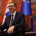 Aleksandar Vučić posetio izložbu „Božidar Maljković - veoma francuski život”