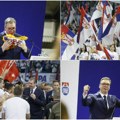 Počeo predizborni skup liste "Aleksandar Vučić - Beograd sutra“ prisustvuje i predsednik Srbije