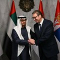 Predsednik UAE u radnoj poseti Srbiji, dočekao ga Vučić