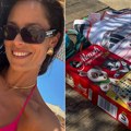 Ana Ivanović u bikiniju, sa osmehom od uva do uva: O detalju vezanom za Bastijana bruji ceo internet