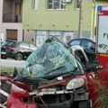 Škripa guma i jeziv prasak: Teška nesreća u Sirigu: Kamere zabeležile sudara više vozla jedna osoba poginula, druga teško…