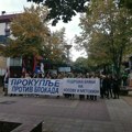 Antiblokaderi podržali Srbe na Kim