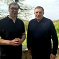 Vučić sa Dodikom o strateškim pitanjima od značaja za Beograd i Banja Luku