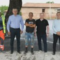 Završeni radovi na uređenju platoa ispred Doma kulture u Glogovici