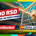 NEKA PRŠTE GOLOVI U FINALU: Igraj na Argentinu ili Španiju i uzmi 1.000 dinara za svaki pogodak!