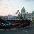 Protest 'Srbija protiv nasilja' završen na Trgu Nikole Pašića ispred REM-a