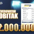 Uložio 850 dinara, 2 gola u nadoknadi mu donela 12.000.000