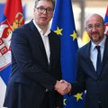 "Budućnost Srbije je u Evropskoj uniji": Šarl Mišel nakon sastanka s Vučićem