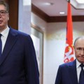 Vučić Putinu: 'Sve ruske firme su dobrodošle u Srbiju'