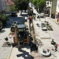 Ugradnja kolektora kišne kanalizacije u Ulici cara Lazara