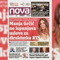"Nova" piše: Manja Grčić nikada nije smela da bude na čelu RTS