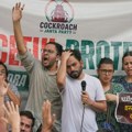 Neformalna indijska Partija naroda bubašvaba organizovala prvi protestni skup u Nju Delhiju