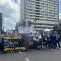 Novi protest radnika GSP Beograd: Zaustavite privatizaciju trolejbuskih linija