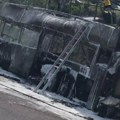 Drama na ekskurziji u Srbiji! Deca panično trče iz autobusa, sve se dimi: Zapalio se autobus kod Boljevca