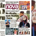 „Nova“ piše: Režim može da mitinguje samo u „ćacilendu“
