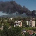 Veliki požar u Kraljevu, gori reciklažni centar: Dim se vidi kilometrima daleko (VIDEO)
