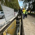 U toku završni radovi na izgradnji kišne kanalizacije u Ulici cara Dušana (FOTO)