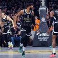 Uživo: Partizan - Armani 30:24 druga četvrtina, Braun sipa trojke (video)