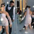 Prvi svadbeni ples uz Jelenu Karleušu: Mlada se uvija u miniću, mladoženja radi sklekove, a trešti "ide maca oko tebe"