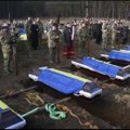 Ukrajinski vojnici sahranjeni u Lavovu: Identitet im nije utvrđen, stradali u borbama kod Bahmuta (foto)