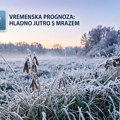 Narednih dana mogući prvi jutarnji mrazevi