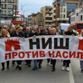Sedmi protest „Srbija protiv nasilja“ u Nišu: Među govornicima student Dimitrije Dimić koji je štrajkovao glađu ispred…