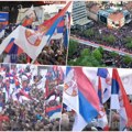 Veliki skup „Srpska te zove“: Hiljade građana stiglo na Trg Krajine u Banjaluci (video)