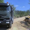 Inžinjerci Vojske Srbije pomažu meštanima prokupačkih sela