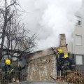 FOTO i VIDEO: Požar u kući na Telepu