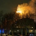 Užas u novogodišnjoj noći Vatra za samo par sati progutala simbol grada: Izgorela crkva u Amsterdamu stara 154 godine (foto)
