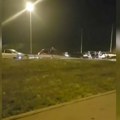 Automobili smrskani: Težak sudar na Mišeluku: Ima povređenih (foto, video)